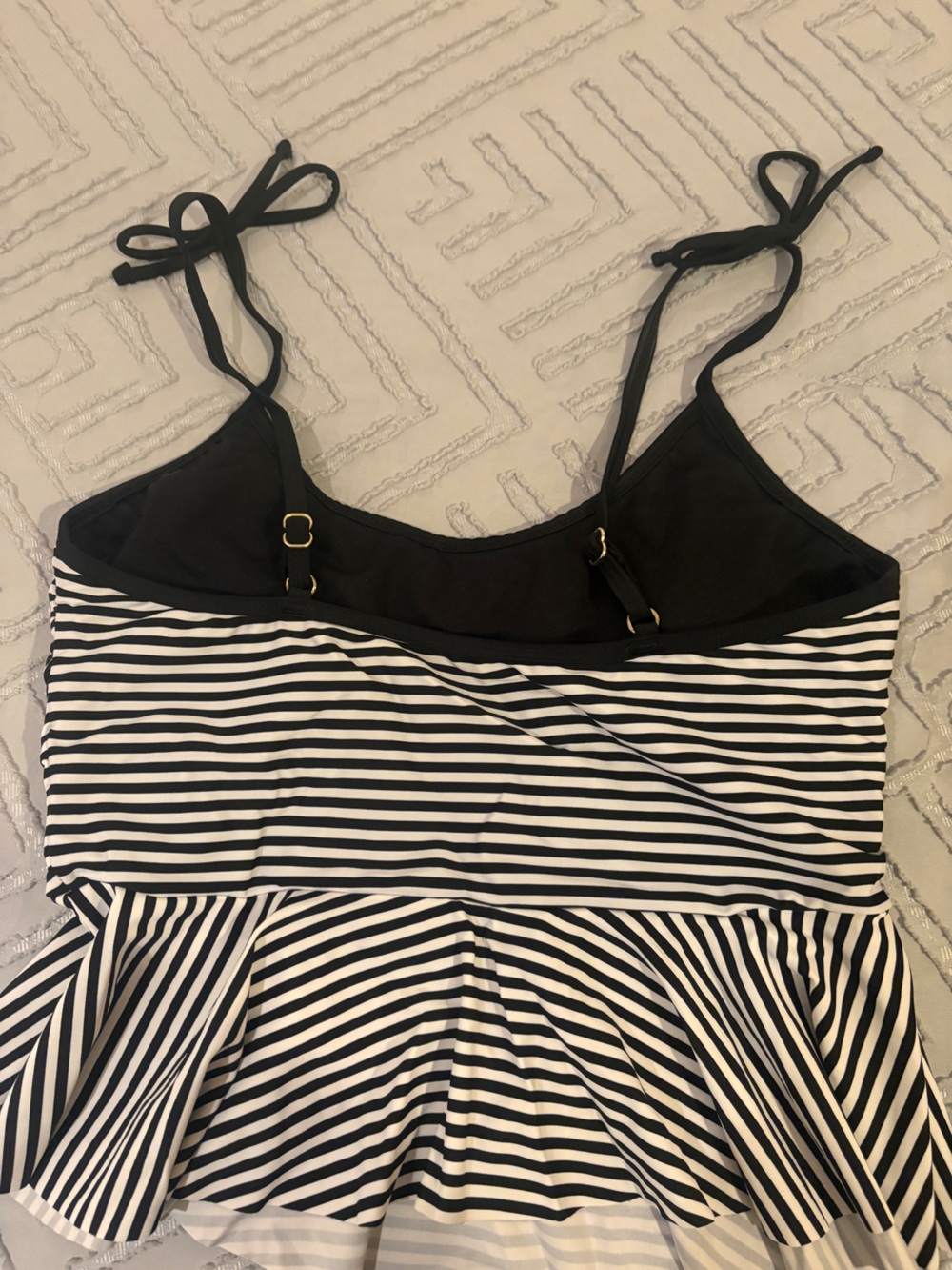 Striped Tankini Top - Picture 2 of 4